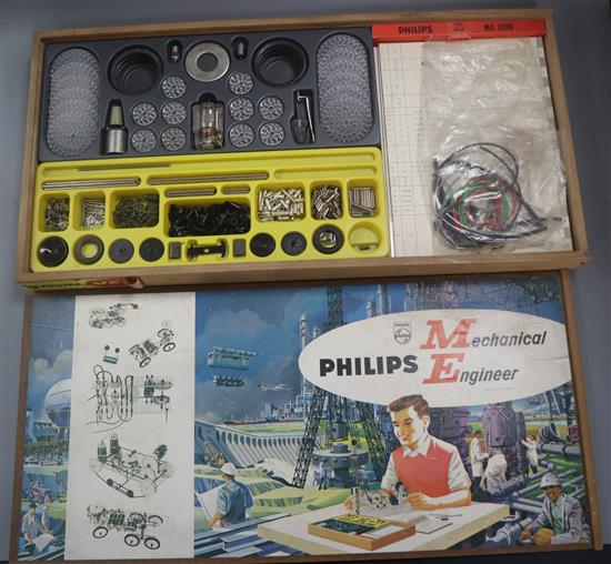 A 1960s Philips mechanical engineer boxed childs toy